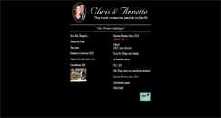 Desktop Screenshot of chrisandannette.com