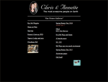 Tablet Screenshot of chrisandannette.com